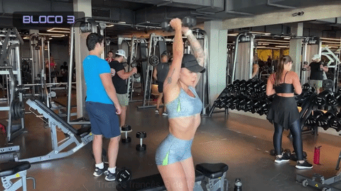 Treino na academia de até 30 minutos